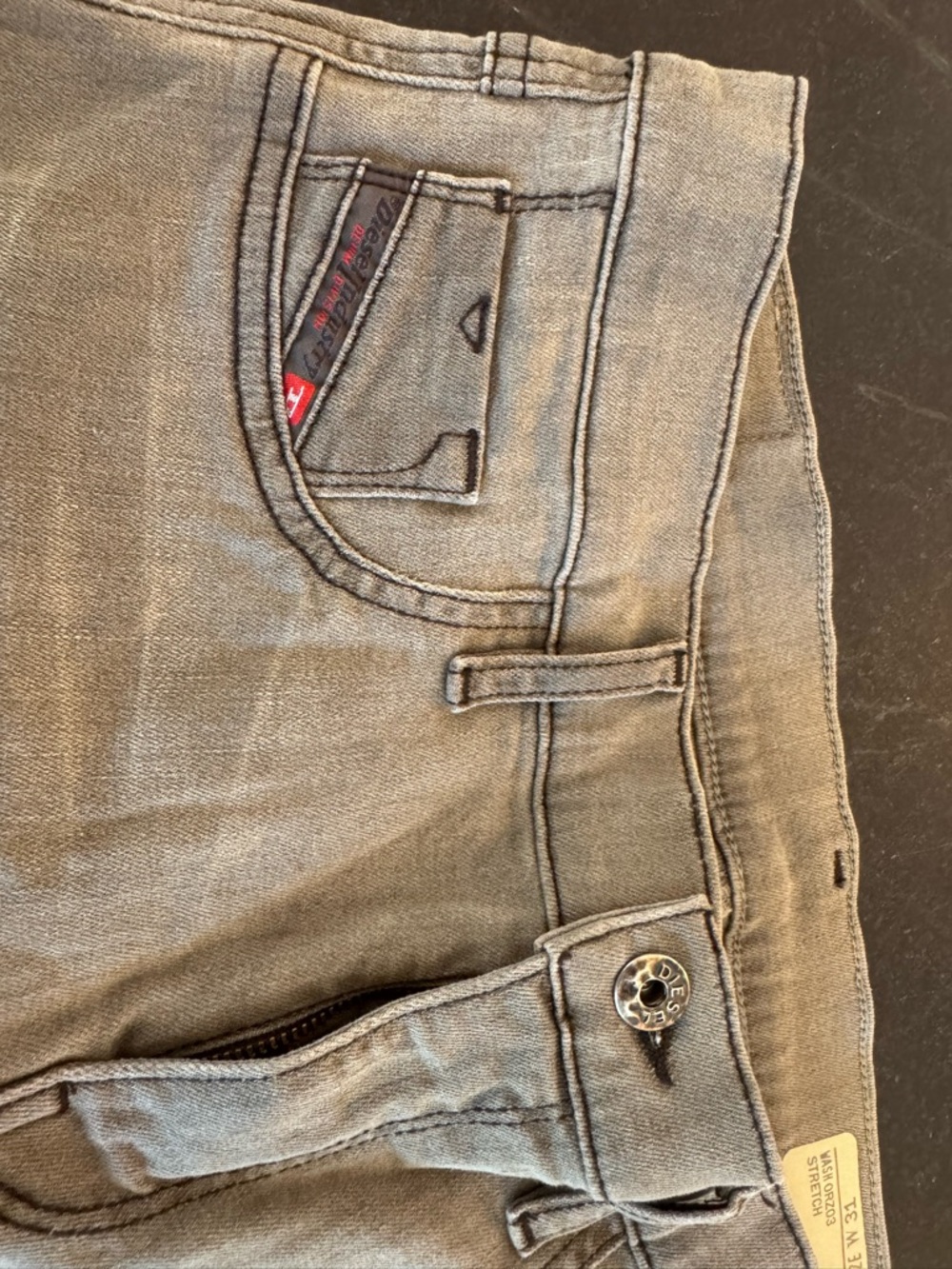Diesel Women's Gray Skinny Jeans